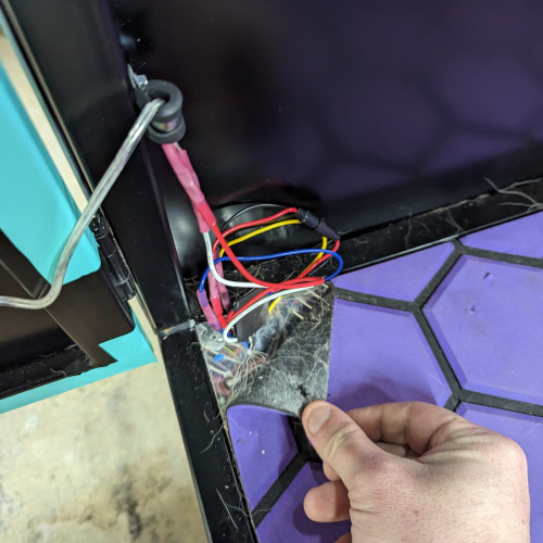 pass through floorboard